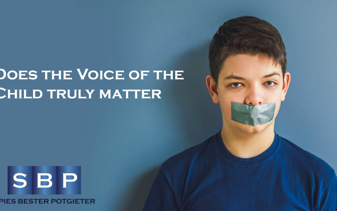 Does the Voice of the Child truly matter